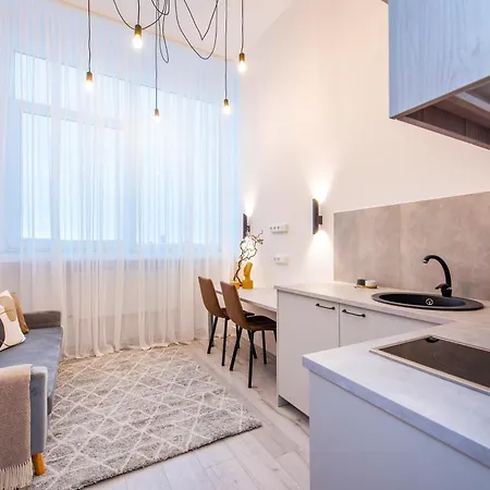 Апартаменты Sigma Skyline Loft In Vilnius-15 *