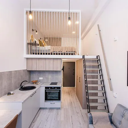 Апартаменты Sigma Skyline Loft In Vilnius-15 Вильнюс