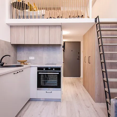 Apartmán Sigma Skyline Loft In Vilnius-15 *